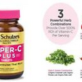 Dr. Schulze's | Super-C Plus | Vitamin C Complex | Clinical Herbal 60 Tablets