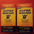 2 PACK HIGH POTENCY SUPER MACHO ENERGY TABLETS 50CT