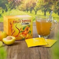 1x Tra Dao Giam Can - Peach tea Kelly Detox Herbal Tea Natural Weight Loss Tea