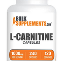 BULKSUPPLEMENTS.COM L-Carnitine 1000mg Capsules - Carnitine Supplement, L Carnitine 1000mg, L-Carnitine Capsules - 2 Capsules per Serving (1000mg), 240 Capsules (Pack of 1)