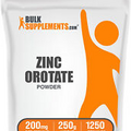 BulkSupplements Zinc Orotate Powder - Supports Immune Function - 250mg / Serving