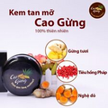 01 - CAO GUNG Ginger Fat Burning Gel - Giam Mo Bung  - Cao Gung Cat Tuong