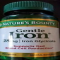 Nature's Bounty Gentle Iron 28mg - 90 Capsules - Expires 12/2025