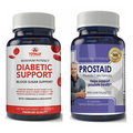 Blood Sugar Support & Saw Palmetto Prostate Bladder Care Relief Supplements