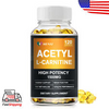 Acetyle L-Carnitine 1500mg High Potency 120Capsules Energy Production Supplement