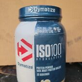 ISO 100 Hydrolyzed 100% Whey Protein Isolate Powder Vanilla 1.3lb 2/25