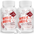 Zdoroviye Nitric Oxide Supplement for Men, Nitric Oxide Precursor & Nitric Oxide Phytonutrients Complex - 90 Capsules (2 Bottle)