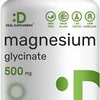 Magnesium Glycinate 500mg, 240 Veggie Capsules