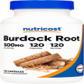 Burdock Root 500Mg, 120 Capsules - Gluten Free, Non-Gmo, Vegetarian Friendly