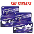 Stresstabs 600 + ZINC VITAMIN + MINERAL High Potency Stress Formula 120 Tablets.