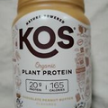 KOS Organic Plant Based Protein Powder Chocolate Peanut Butter 20.6 oz exp 05/25