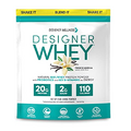 Designer Wellness, Designer Whey, Natural Whey Protein Powder with Probiotics, Fiber, and Key B-Vitamins for Energy, Gluten-Free, French Vanilla, 2 lb