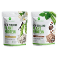 Antler Farms - 100% Pure New Zealand Plant Protein, Vanilla & Chocolate Flavor Bundle, 1.79 lbs – Pure and Clean, USDA Certified Organic, Complete Vegan Protein, Delicious