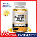 Calcium Magnesium Zinc & Vitamin D Dietary Supplement for Strong Bones & Teeth