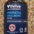Vthrive Prenatal DHA Mini 500mg Omega-3 Fish Oil