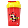 G Fuel Macho Man Shaker Cup 16oz Mixer Sport Bottle Official WWE Legends