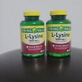 Spring Valley L-lysine Tablets 1000 mg 100 Tablets Exp 01/2025 (Pack Of 2):