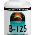Source Naturals Vitamin B-125 125 mg 60 Tabs