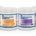 L-ARGININE PRO | L-arginine Supplement Powder | 5,500mg of L-arginine Plus 1,100mg L-Citrulline (Grape & Orange, 4 Jars)