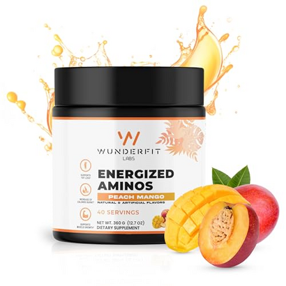 Wunderfit Labs Energized Aminos (Peach Mango)