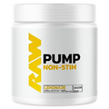RAW Pump Stim Free Pre Workout | Non-Stimulant Pre Workout Supplement Powder Nitric Oxide Booster | Pre Workout Supplements Drink for During Workout | (40 Servings) (Lemonade)