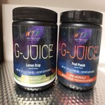 WTF Nutrition G-Juice Preworkout Creatine Endurance 30SVGS 2 Flavors CLEARANCE!!