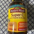 Nature Made Super C immune complex with vitamin D3 & zinc 200 tabs Expires 10/24