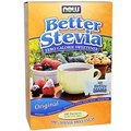 Now Foods Better Stevia, Zero Calorie Sweetener, 100 Packets, 3.5 oz (100 g)