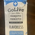 New, GoLive Probiotic Prebiotic 15 Strains Flavorless 15 Billion CFU-28 BB 9/24