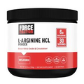 Force Factor L-Arginine HCL Powder, 6000mg, Unflavored, 30 Servings