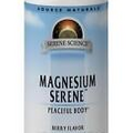 Source Naturals Serene Science Magnesium Serene 17.6 Oz Berry