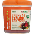 BareOrganics Organic Energy & Stamina Blend Powder 8 oz