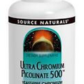 Source Naturals Ultra Chromium Picolinate 500 500 mcg 60 Tabs