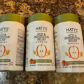 3 PACK! Matys natural ACID & INDIGESTION RELIEF Naturally Drug-Free 40 GUMMIES