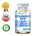 MENXI Hyaluronic Acid 120 Capsules Support Healthy Joints Help Reduce Wrinkles