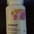 Thorne Research Basic Prenatal Supplement 90 Capsules EXP 09/2024