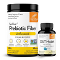 Sandhu's Preibiotic Fiber Supplement Powder & Gut Health Capsules| Digestive, Colon & Gut Health| Non-GMO, Keto|