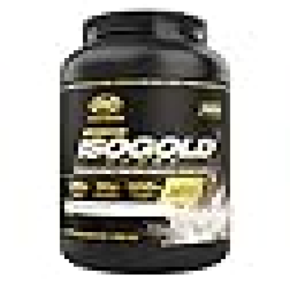 PVL Gold Series - 100% Whey ISOGOLD Sport - Premium Whey Protein Isolate Shake Mix - 2 LB - Vanilla Milkshake