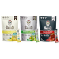 Salud Variety 3-Pack | 2-in-1 Hydration + Immunity (Lemonade), Energy + Focus (Cucumber Lime) & Calm + Sleep (Punch) – 15 Servings Each, Non-GMO, Gluten Free, Low Calorie, 1g of Sugar