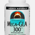 Source Naturals Mega-GLA 300 60 Softgels Dairy-Free, Egg-Free, Gluten-Free,