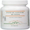 Total Liver D-Tox - 60 Tablets, White