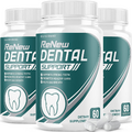 (3 Pack) Renew Dental Support Pills Cleanser (180 Capsules)