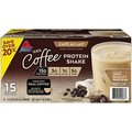 Atkins 15g Iced Coffee Protein Shake, Café Au Lait (11 fl. oz. 15 pk.)