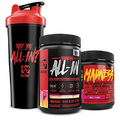 Mutant | Madness and Madness All-in | Double Pre-Workout Bundle | Fruit Punch and Melon Candy | Branded Stainless Steel Shaker | 30 Serving + 18 Serving