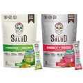 Salud 2-Pack | 2-in-1 Hydration + Immunity (Cucumber Lime) & Energy + Focus (Guava) – 15 Servings Each, Agua Fresca Drink Mix, Non-GMO, Gluten Free, Vegan, Low Calorie, 1g of Sugar