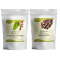 Haritaki Fruit Powder and Shikakai Acacia Pack of 2 Combo