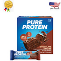 New Pure Protein Bar, Chocolate Deluxe, 21g Protein, 1.76 oz, 12 Ct