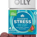 OLLY Goodbye Stress Gummy, GABA, L-Theanine, Lemon Balm, Stress Relief 42 Count