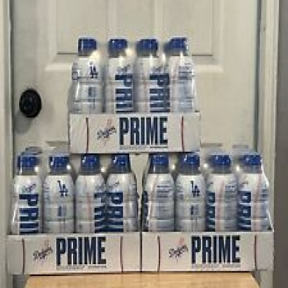 12 Bottles Prime Hydration drink Limited Edition LA DODGERS