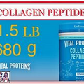 Collagen, 1.5 lbs, ( 680 g ) , Vital Proteins Collagen Peptides, Unflavored